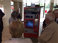 Kartenautomat ÖBB Bahnhof